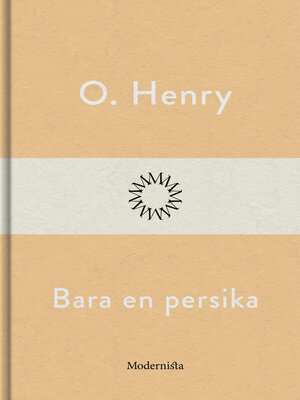 cover image of Bara en persika